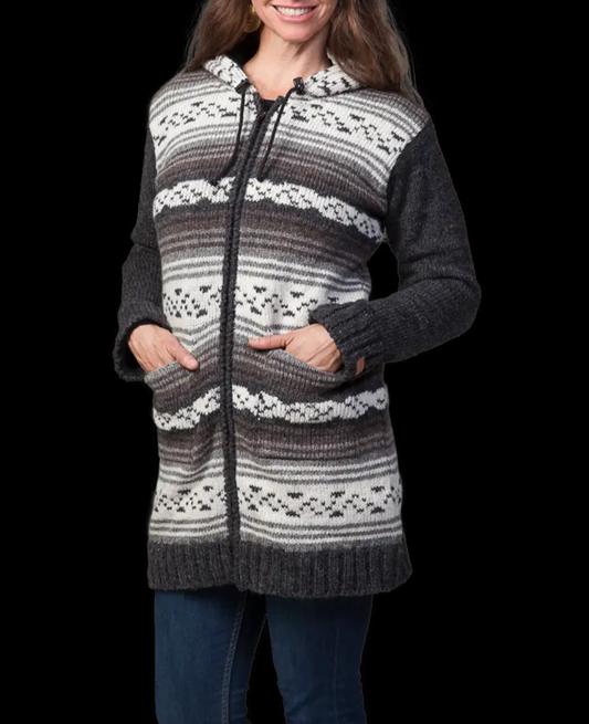 Kelowna Longline Wool Cardigan