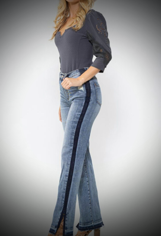Judy Blue Boot Cut Side Contrast