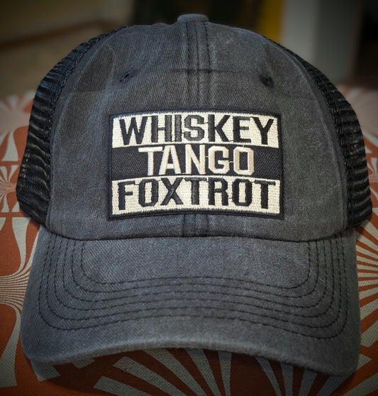 Vintage Wash Adjustable Cap - WTF