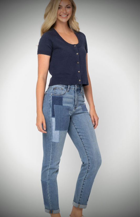 Judy Blue Patchwork Denim